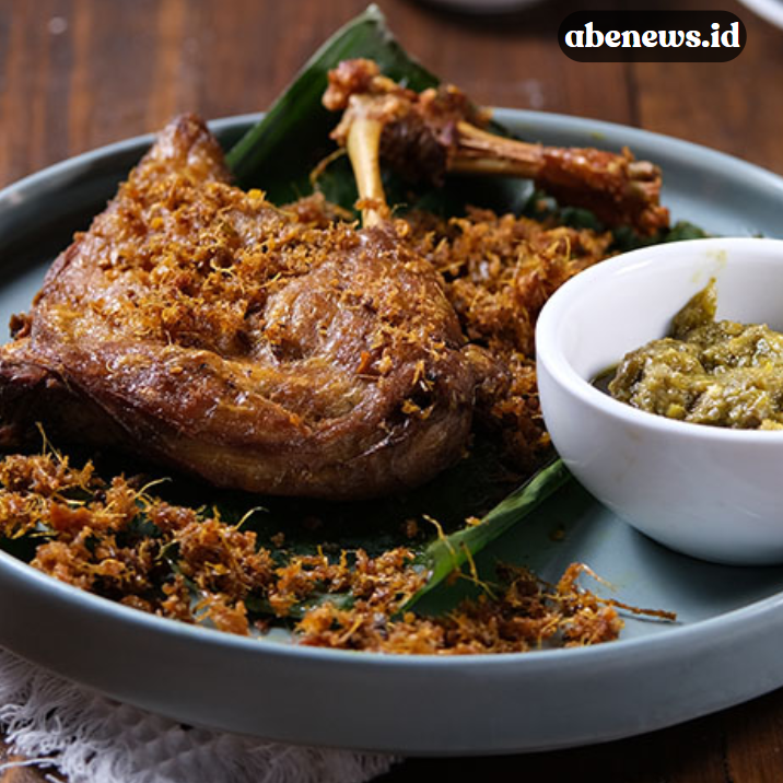 Bebek Madura Goreng Bumbu Khas Lamongan